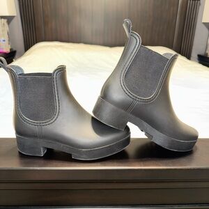 Kids Black Chelsea Boots